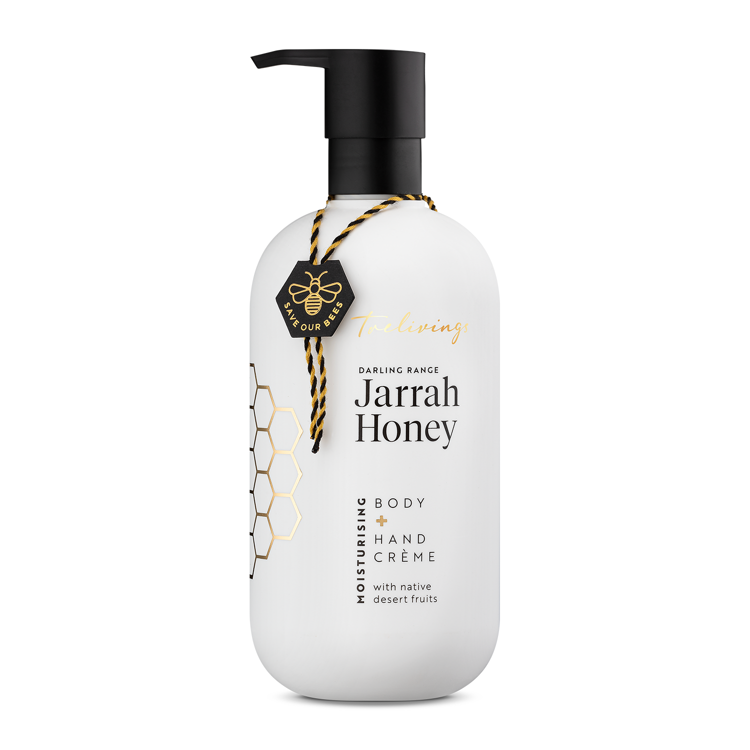 Darling Range - Jarrah Honey - Moisturising Body & Hand Crème / Lotion / Cream 500ml